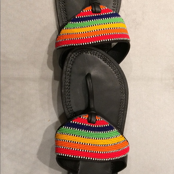 ❌🚫SOLD ❌🚫Beach sandals 🏖🏖⛱ - Picture 2 of 3